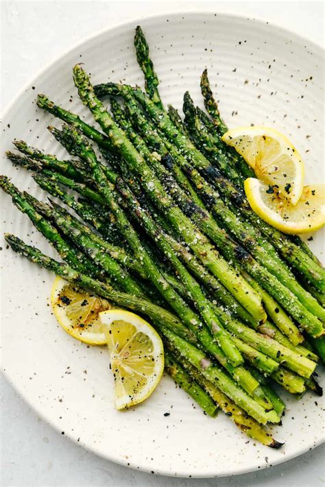 How much fat is in grilled fresh asparagus - calories, carbs, nutrition