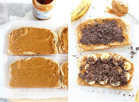 How much fat is in grilled pb chocolate & banana sandwich - calories, carbs, nutrition