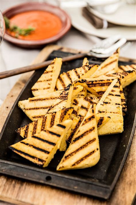 How much fat is in grilled polenta with tofu - calories, carbs, nutrition