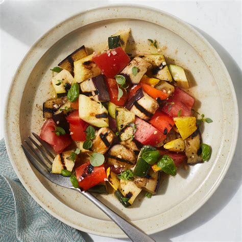 How much fat is in grilled ratatouille - calories, carbs, nutrition