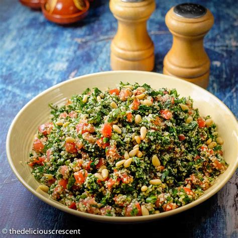 How much fat is in grilled tabouleh veggies - calories, carbs, nutrition