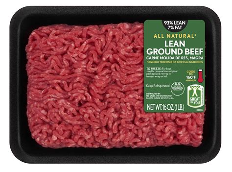 How much fat is in ground beef 97/3 - calories, carbs, nutrition
