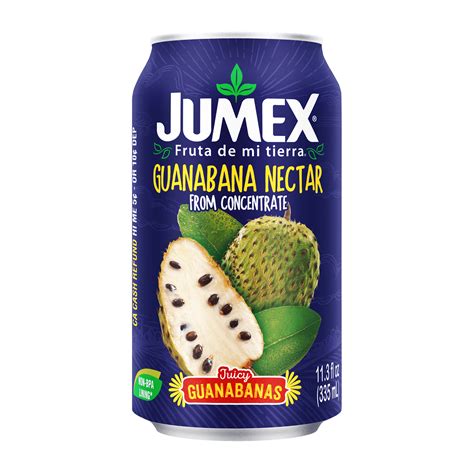 How much fat is in guanabana nectar, canned - calories, carbs, nutrition