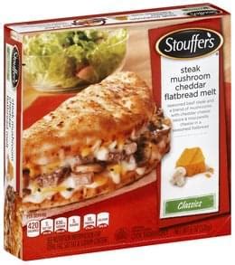 How much fat is in ham and cheddar flatbread melt (18447.0) - calories, carbs, nutrition