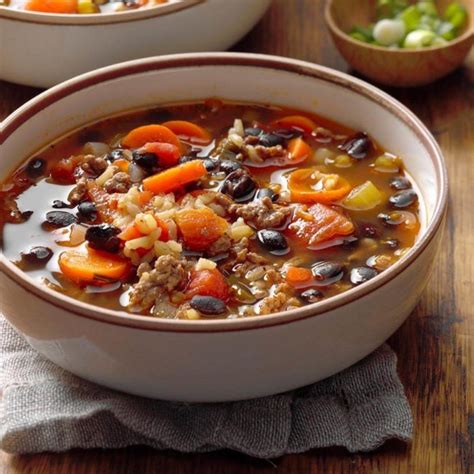 How much fat is in hamburger soup - calories, carbs, nutrition