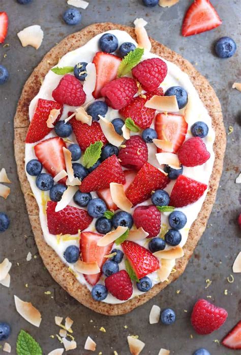 How much fat is in havarti fruit flatbread pizza - calories, carbs, nutrition