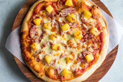 How much fat is in hawaiian pizza 1 - calories, carbs, nutrition