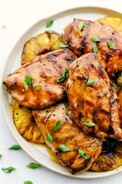 How much fat is in hawaiian style chicken - calories, carbs, nutrition