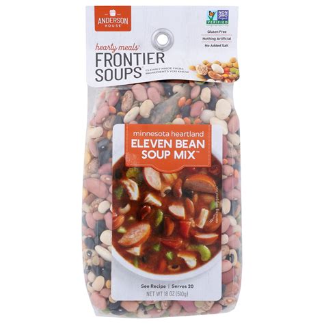 How much fat is in heartland bean soup - calories, carbs, nutrition