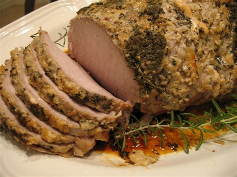 How much fat is in herb roasted pork loin - calories, carbs, nutrition