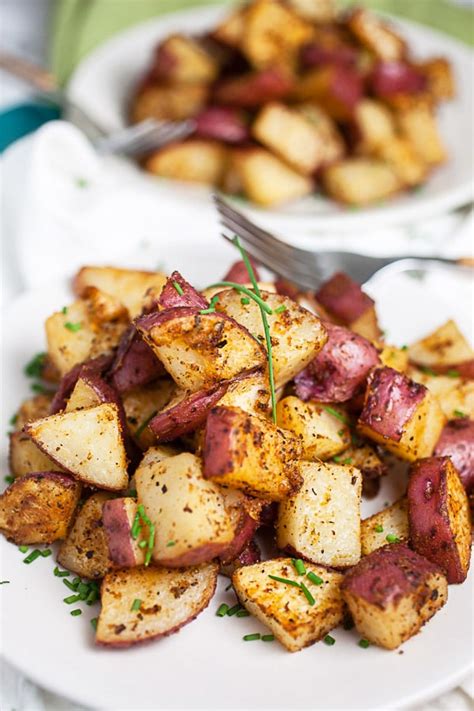 How much fat is in herb roasted red potatoes - calories, carbs, nutrition