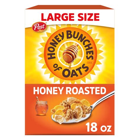 How much fat is in honey bunches of oats-honey roasted - calories, carbs, nutrition