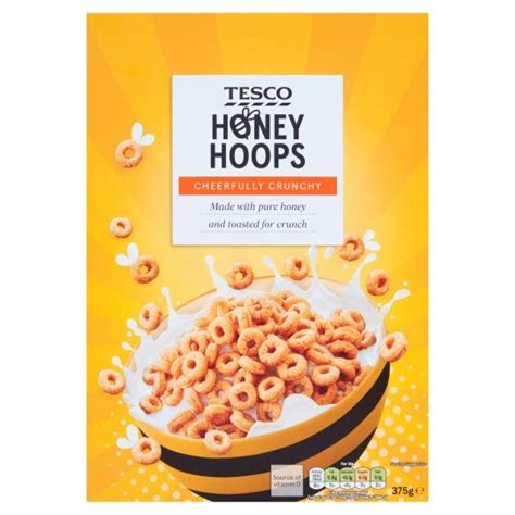 How much fat is in honey hoops - calories, carbs, nutrition