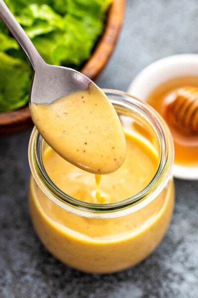 How much fat is in honey mustard spread - calories, carbs, nutrition
