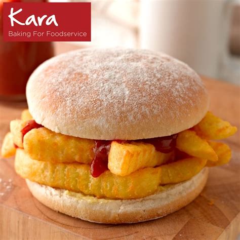How much fat is in hot deli - floured bap - calories, carbs, nutrition