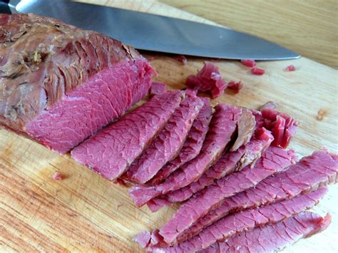 How much fat is in house made corned beef - calories, carbs, nutrition