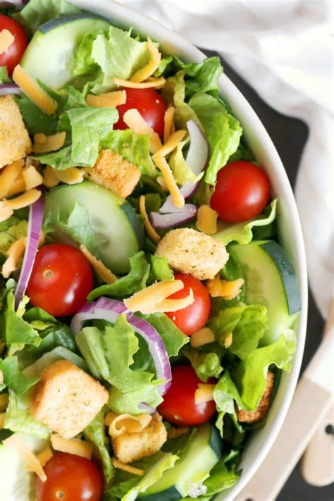 How much fat is in house salad no dressing - calories, carbs, nutrition