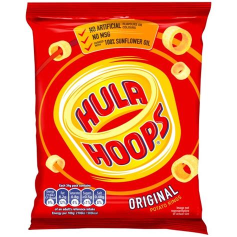 How much fat is in hula hoops original - calories, carbs, nutrition