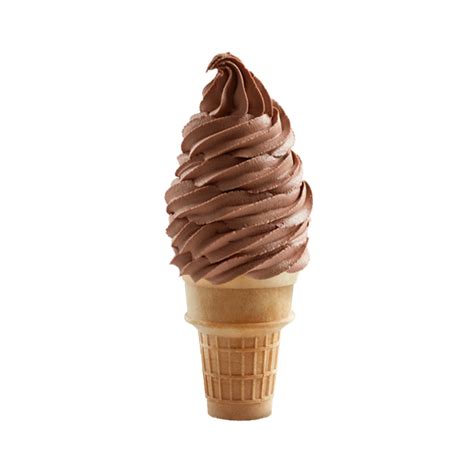 How much fat is in ice cream, light, soft serve, chocolate - calories, carbs, nutrition