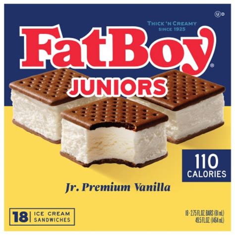 How much fat is in ice cream sandwich, mini - calories, carbs, nutrition