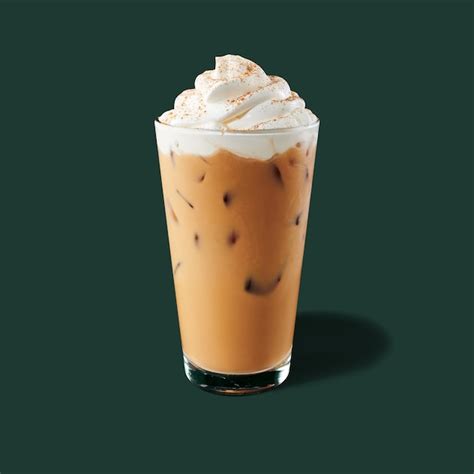 How much fat is in iced pumpkin spice latte - tall - 2% milk - no whipped cream - calories, carbs, nutrition