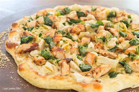 How much fat is in individual 7 - chicken artichoke pizza - calories, carbs, nutrition