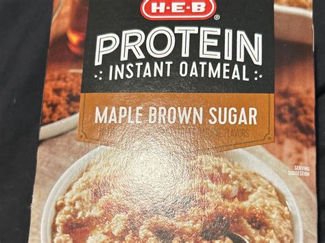 How much fat is in instant oatmeal maple & brown sugar - calories, carbs, nutrition