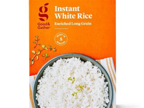 How much fat is in instant white rice - calories, carbs, nutrition