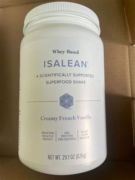 How much fat is in isalean shake-french vanilla - calories, carbs, nutrition