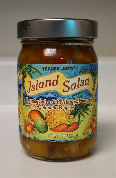 How much fat is in island salsa - calories, carbs, nutrition