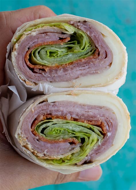 How much fat is in italian deli wrap - calories, carbs, nutrition