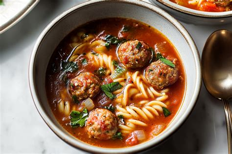 How much fat is in italian meatball soup - calories, carbs, nutrition