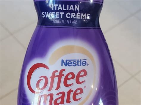 How much fat is in italian sweet creme - calories, carbs, nutrition