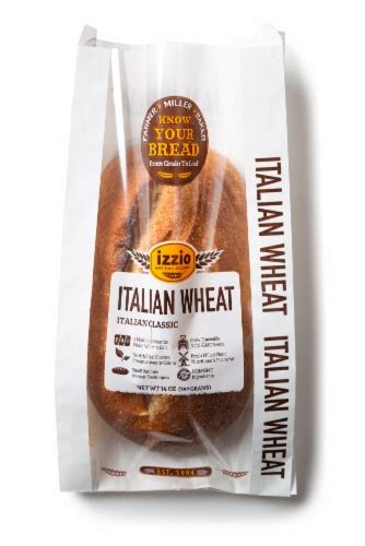 How much fat is in italian wheat bread - calories, carbs, nutrition