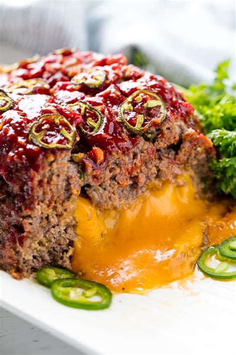 How much fat is in jalapea±o cheddar meatloaf - calories, carbs, nutrition