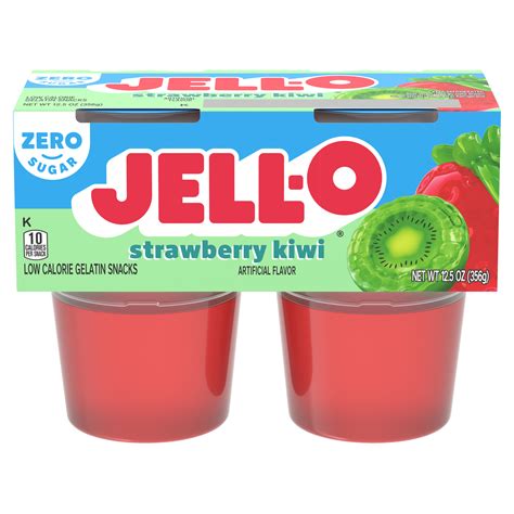 How much fat is in jello, strawberry (bostwick) - calories, carbs, nutrition