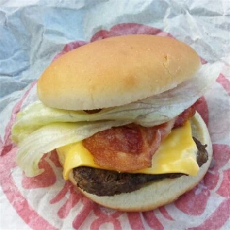 How much fat is in jr bacon cheese burger - calories, carbs, nutrition