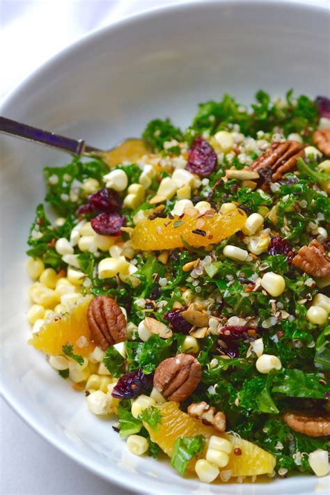 How much fat is in kale salad with pecans - calories, carbs, nutrition