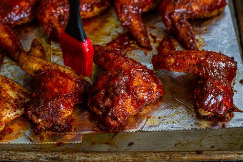 How much fat is in kansas city bbq chicken wing - calories, carbs, nutrition