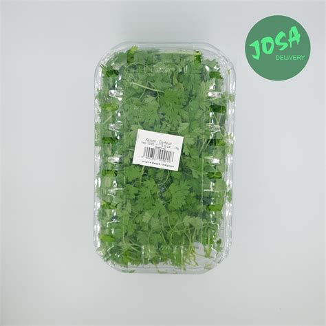 How much fat is in kervel in schaaltje 15 gr - calories, carbs, nutrition
