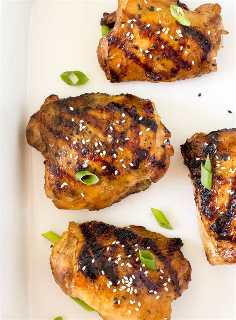 How much fat is in korean bbq chicken thigh - calories, carbs, nutrition