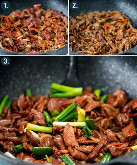 How much fat is in korean beef stir-fry - calories, carbs, nutrition