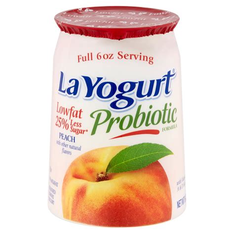 How much fat is in la yogurt - calories, carbs, nutrition