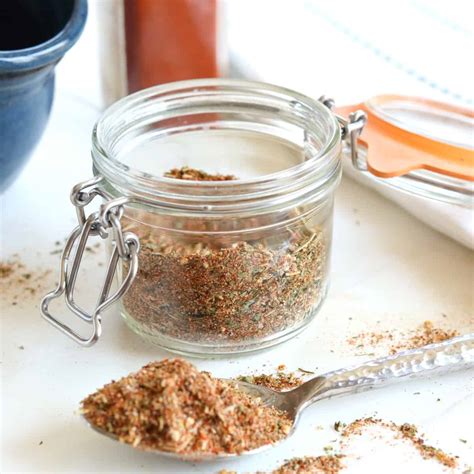 How much fat is in lamb spice rub - calories, carbs, nutrition