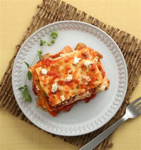 How much fat is in lasagna roasted vegetable marinara slc=3x4 hp - calories, carbs, nutrition