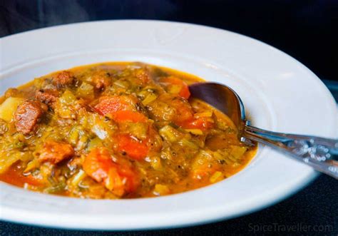 How much fat is in leek stew - calories, carbs, nutrition