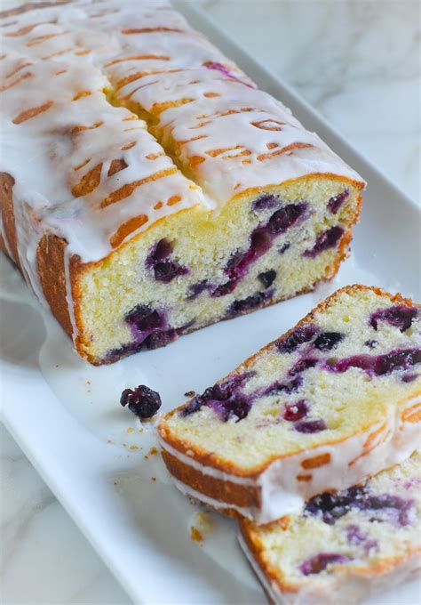 How much fat is in lemon blueberry cake - calories, carbs, nutrition