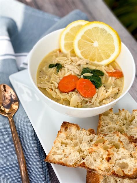 How much fat is in lemon orzo chicken soup (75665.0) - calories, carbs, nutrition