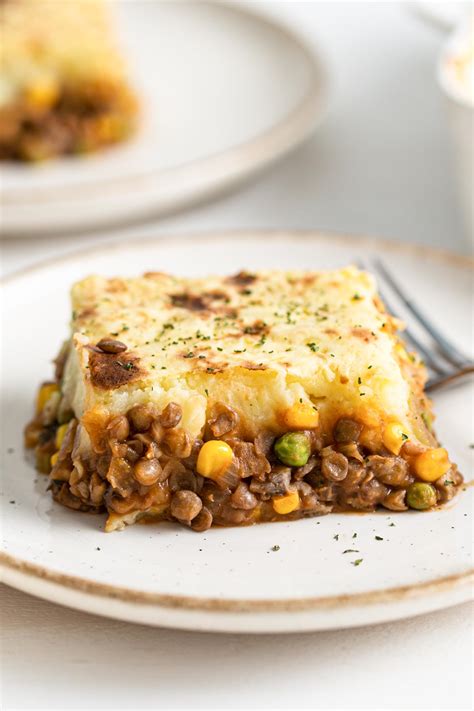 How much fat is in lentil shepherd's pie - calories, carbs, nutrition