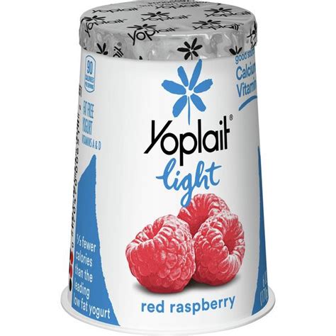 How much fat is in light fat free red raspberry - calories, carbs, nutrition